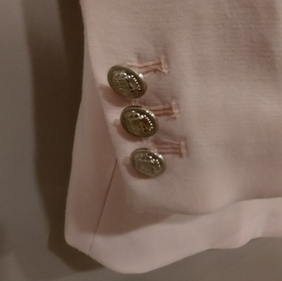 H&M Light Pink Double Breasted  Blazer - Picture 6 of 6